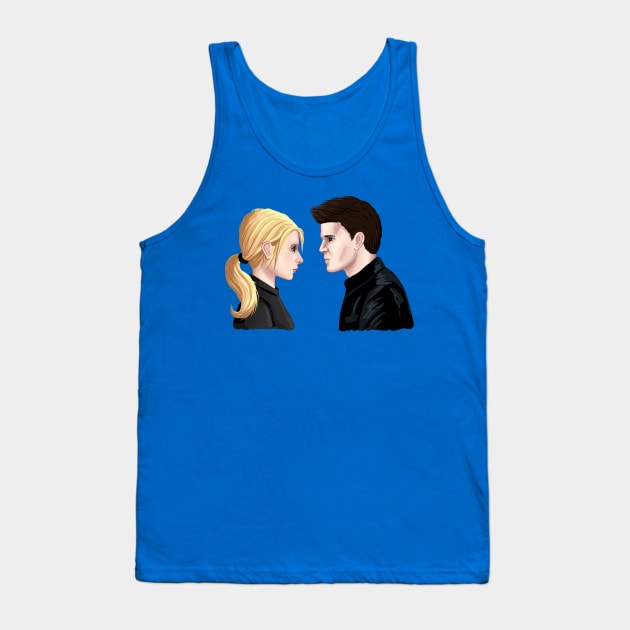 Buffy & Angel Tank Top by bovaart